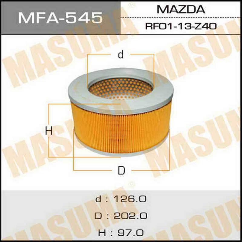 Воздушный фильтр MASUMA MFA-545