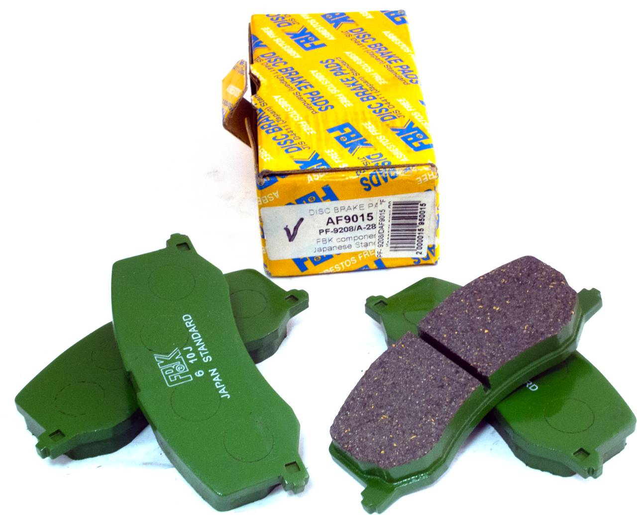 Тормозные колодки дисковые передние FBK FD9015