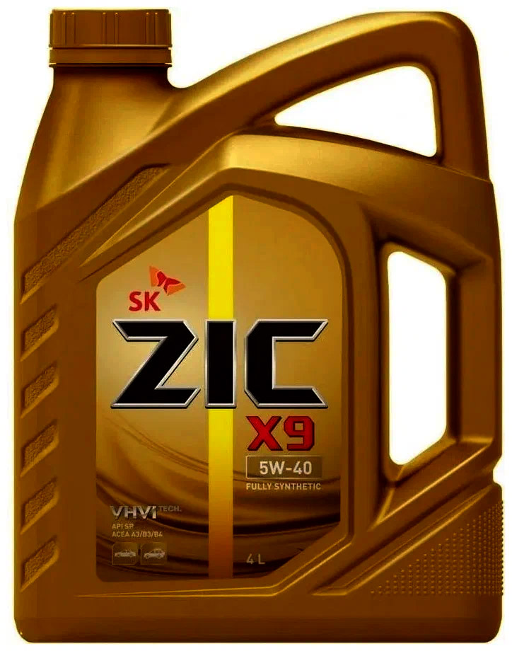 Масло моторное ZIC X9 SP 5W40  синтетическое 4л.