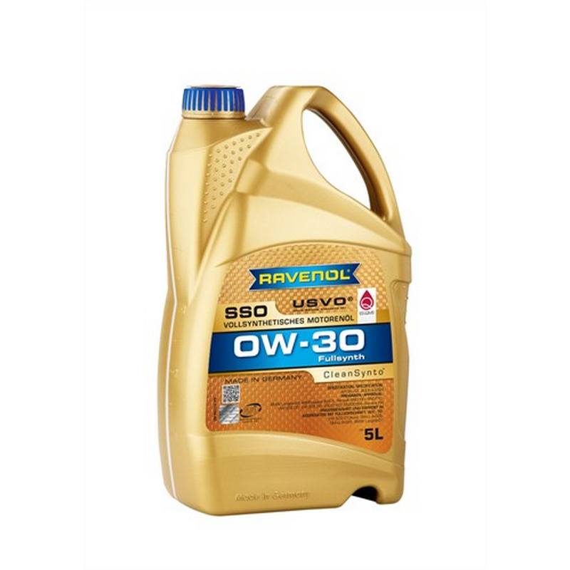 Моторное масло Ravenol SSO 0W30 5л.