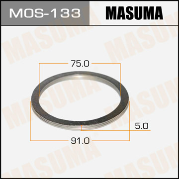 Кольцо уплотнительное глушителя Masuma MOS-133