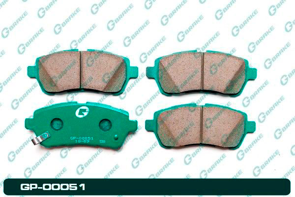 Колодки тормозные G-brake GP-00051