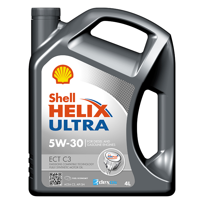 Моторное масло Shell Helix Ultra ECT 5W30 4л.