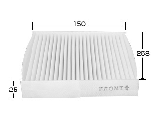 Фильтр салонный BRONCO BRC-0216/0222 / AC-210
