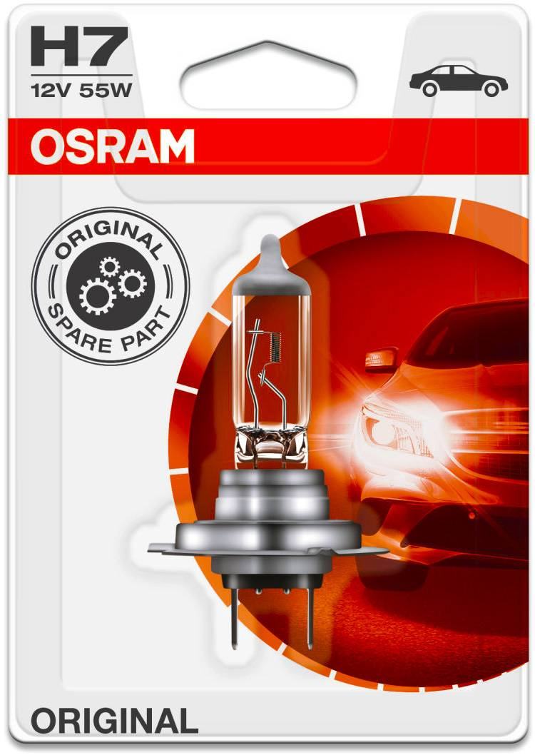 Лампа автомобильная Osram H7 12V-55W