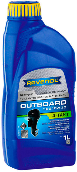 Моторное масло Ravenol 4T Outboardoel 10w30 1л