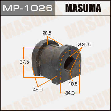 Втулка стабилизатора MASUMA MP-1026