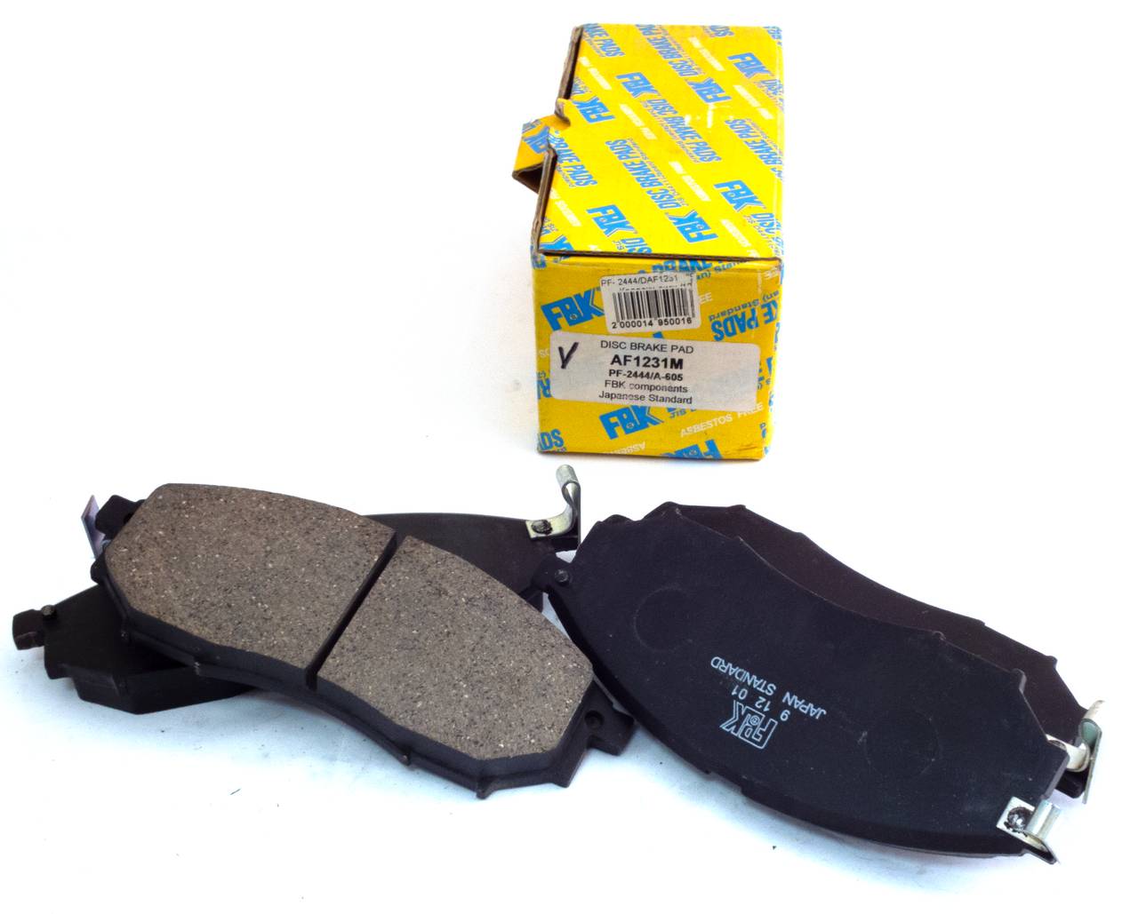 Тормозные колодки дисковые передние FBK FD1231M