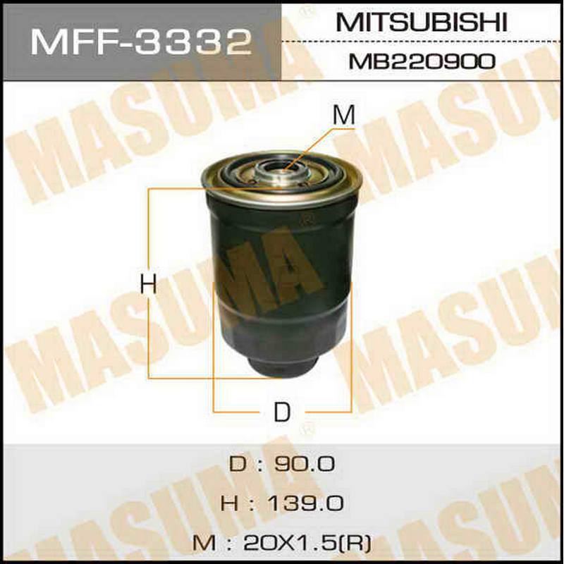Фильтр топливный Masuma MFF-3332