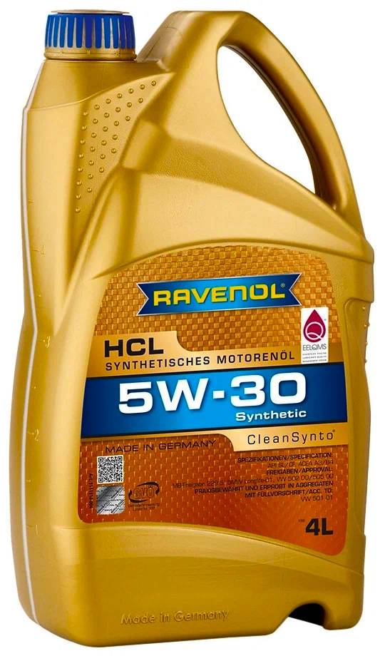 Моторное масло Ravenol HCL 5W30 4л