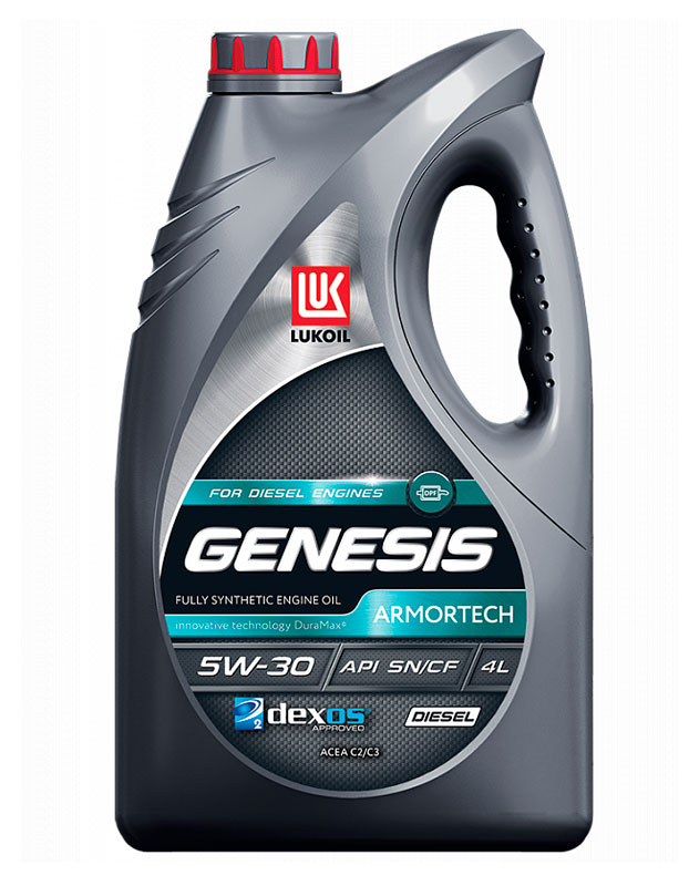 Моторное масло Лукойл Genesis Armortech DIESEL 5w30 4л
