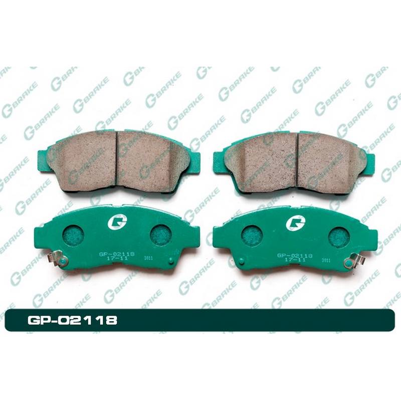 Колодки тормозные G-brake GP-02118 / PF-1322