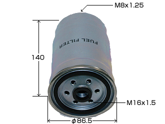 Фильтр топливный VIC FС-186