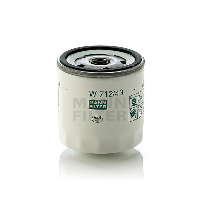Фильтр очистки масла MANN W712/43