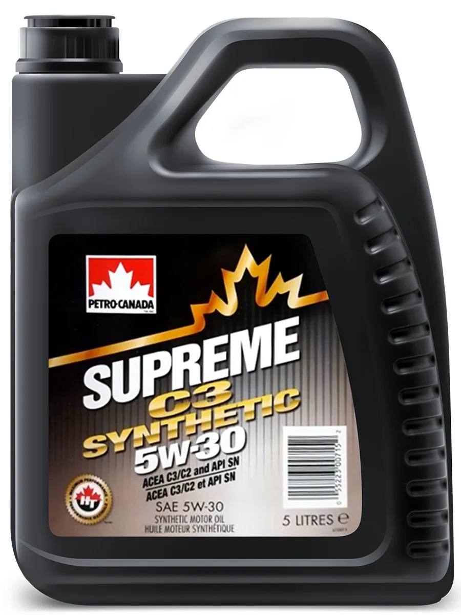Моторное масло PC SUPREME SYNTHETIC C3 5W30 5л