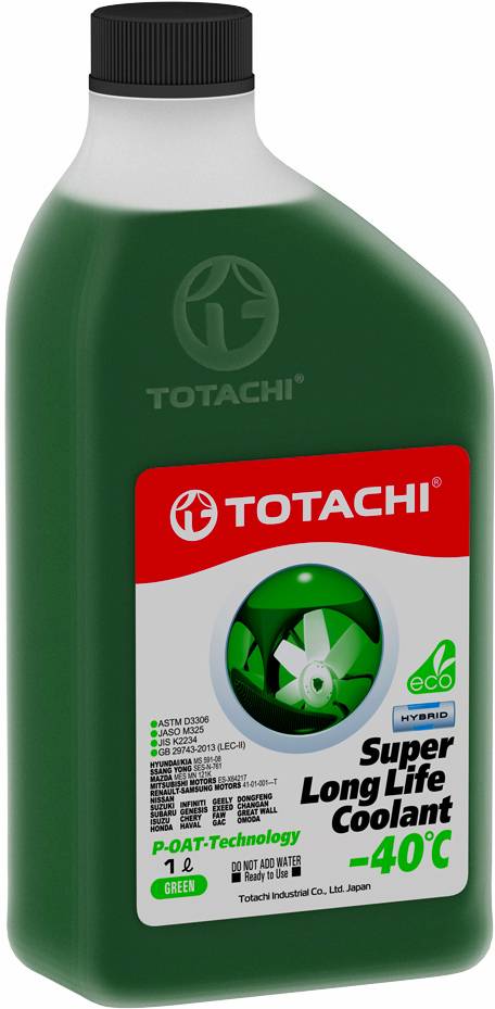 Антифриз Totachi LLC Зеленый -40 1л