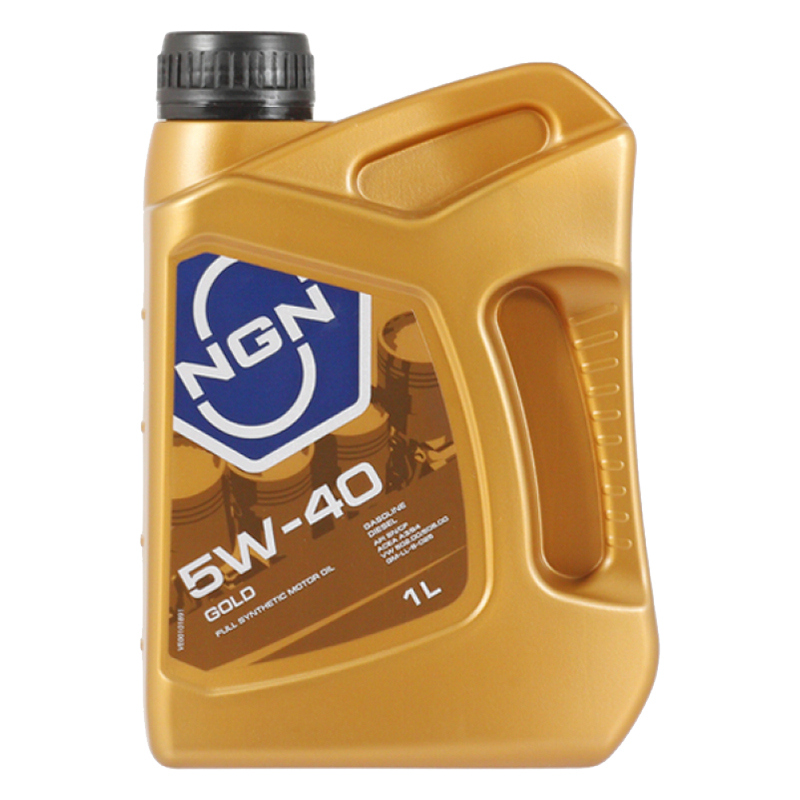 Масло моторное NGN GOLD 5W40 SN/CF 1л синтетика