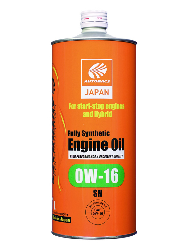Моторное масло AUTOBACS ENGINE OIL FS 0W-16 SN 1л.