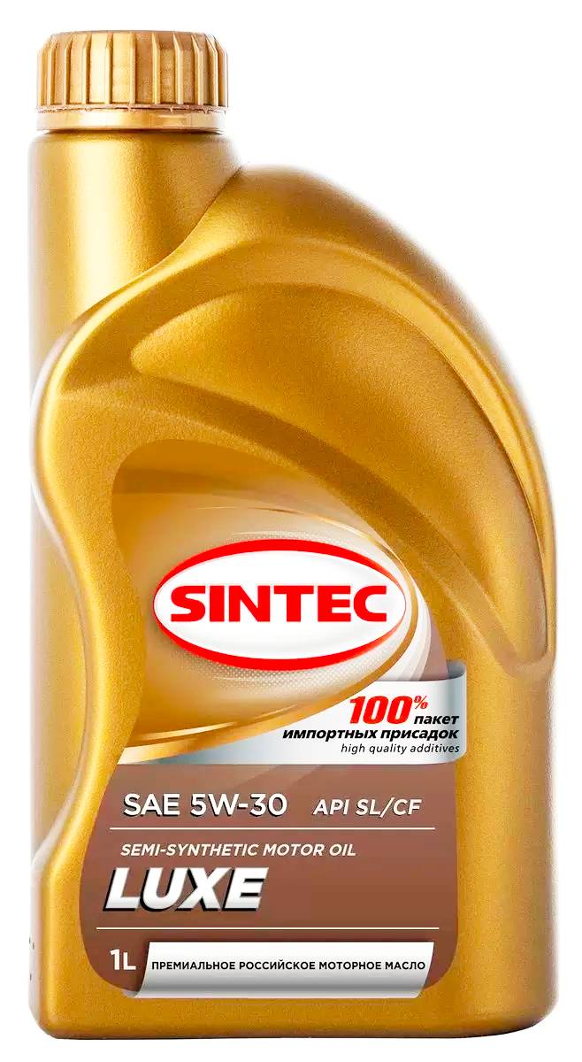 Моторное масло SINTEC LUXE 5W-30 1л